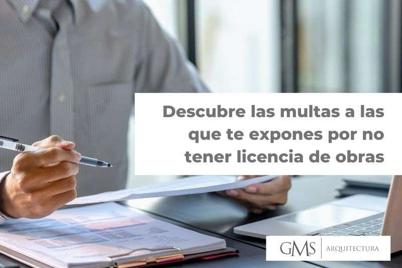 multas por no tener licencia de obras